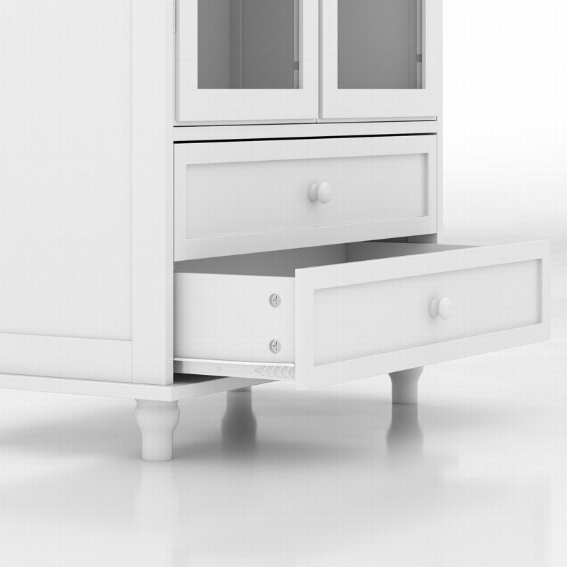 Buffet 41,93 po H pour garde-manger et cuisine, Blanc