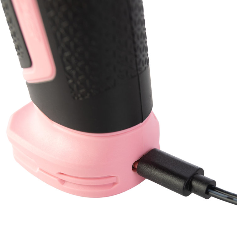 Stalwart 4V Cordless Glue Gun Kit, Pink 75-PT2011