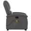 Fauteuil inclinable, dossier / repose-pieds réglables, cuir véritable-1924296083-1924296094