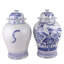 Handmade Porcelain China Ginger Jar