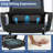 Inbox Zero Office Guest Chair Set Of 12 Conference Reception Chair W/ Lumbar Support & Sled Base