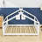 Esenler Wooden House Platform Bed with Headboard-378276639-385241271