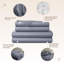 Ensemble de draps 100% coton Whisper Organic-117278024-117278022