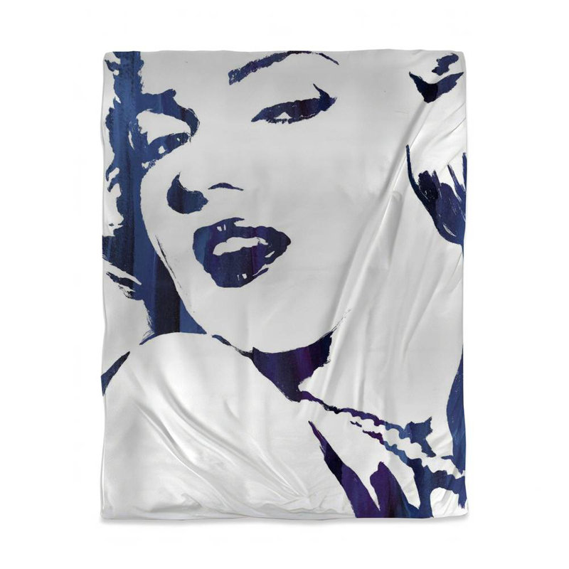 Duvet Cover Prints Polyester Duvet Cover, Blue