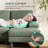 Torrence 105'' Upholstered U-Shaped Sectional Sofa with Double Chaise -1615315202