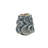 Fieldway Organic Shaped Stoneware Vase with Wavy Pattern Exterior