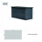 Primestok 71.5'' W Water Resistant Metal Lockable Deck Box With Lock In Dark Gray