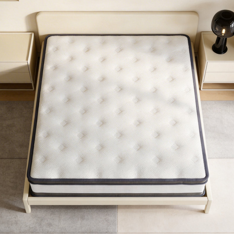 30cm Pocket Spring Mattress with High-Density Foam, Knitted Fabric Cover, Vacuum Packed Fast Dispatch From UK Warehouse – Dispatched Within 2 Days