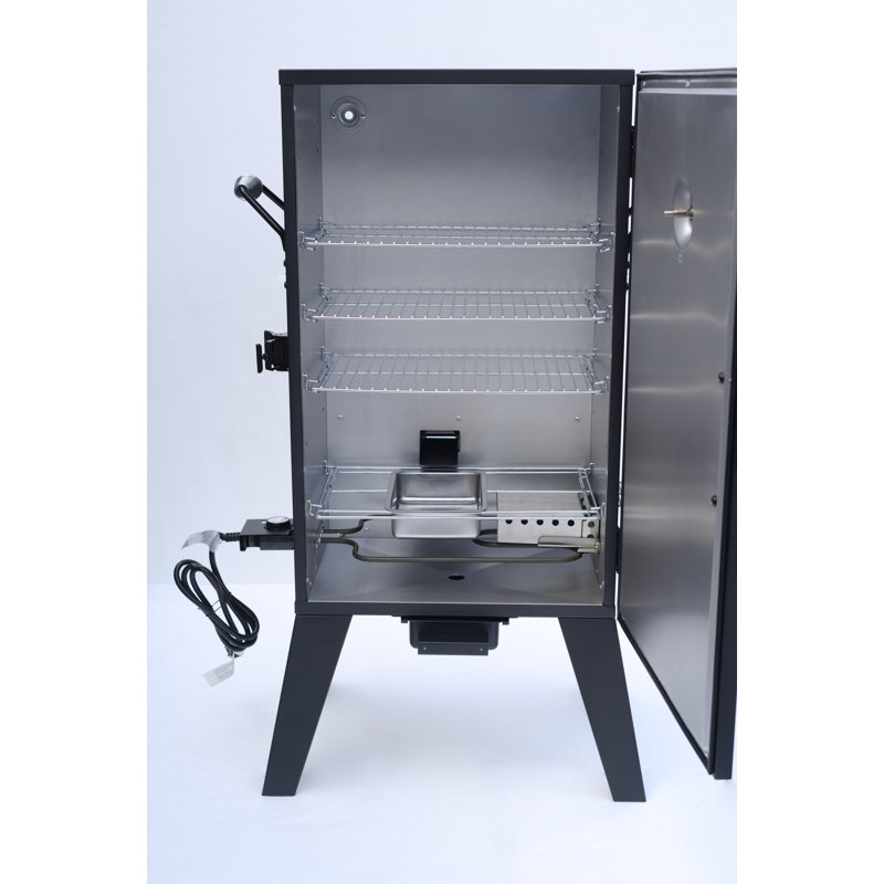 Grill Boss 1500 Watt Electric Vertical Smoker with 531 Sq In Cooking Area, Black