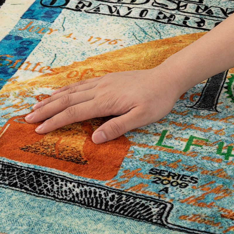 Amiyrah Polyester Non-Skid Kitchen Mat