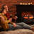 30" WiFi Infrared Quartz Electric Fireplace Log with Sound Crackling, Adjustable Flame Colors-2097708427