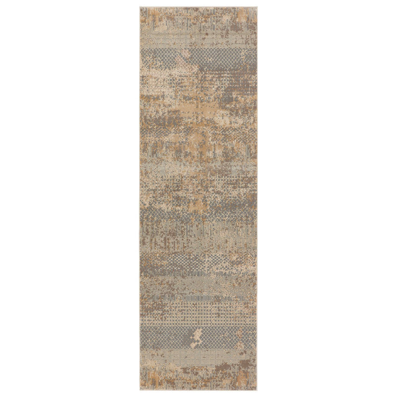 Abstract Indoor Rug, Runner 2'6" x 8'