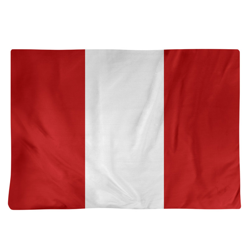 Récapitulatif de 18 po Ohio Football Nut, Rouge écarlate, Sergé de coton