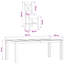 8 -Person Oak Solid Wood Dining Set-2139953106-2139953102-2139953100-2139953104