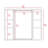 Ellegrini 1-Drawer Medicine Cabinet White