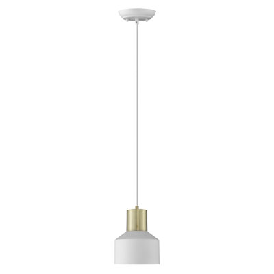 Luminaire suspendu en forme de dôme à 1 lumière Conners