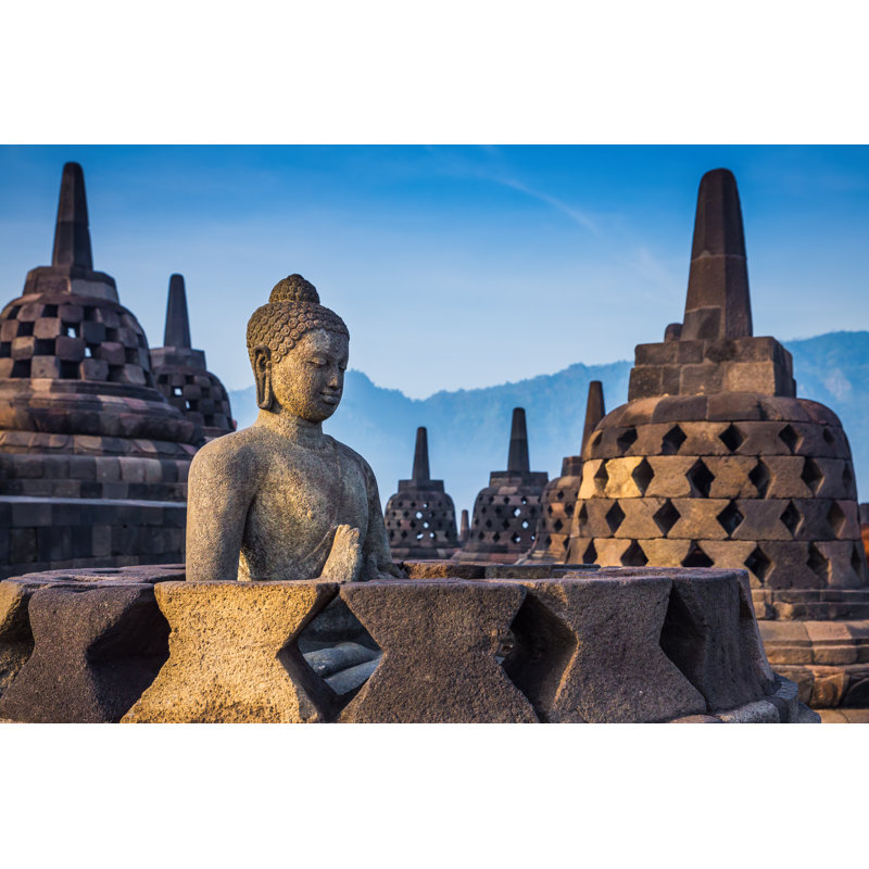 Ancient Buddha by Platongkoh - No Frame Print, 81cm H x 122cm W x 3.8cm D