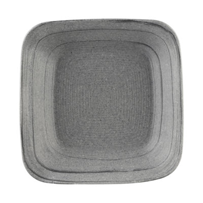 Assiette à salade 8" en mélamine carrée 29 oz Della