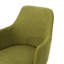 2 chaises de salle à manger en tissu - Structure en fer robuste et finition en bois pour une utilisation à long terme (2) Chaise moderne avec attrait