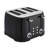 1600W 4-Slice Toaster with 6 Browning Settings, Removable Crumb Tray, and Cancel Button-108111809