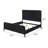 Malmberg Black Panel Bed-100095200