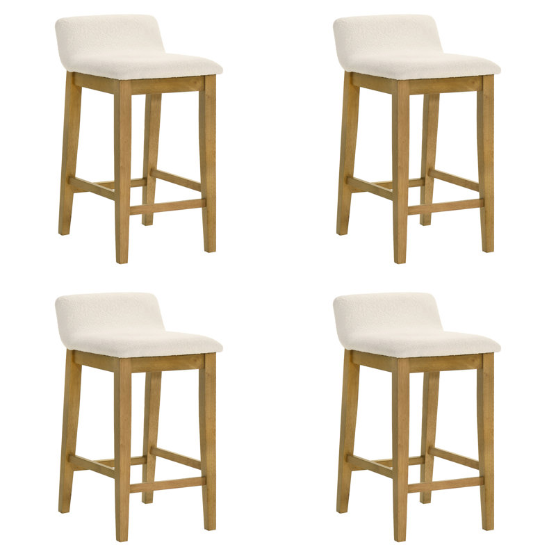 Tabouret de bar à hauteur de comptoir Annikah, Amber Glow, 4, Tabouret de comptoir (siège d'une hauteur de 26,7
