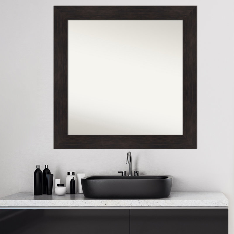 Miroir de salle de bain mural, 31,5 po x 31,5 po