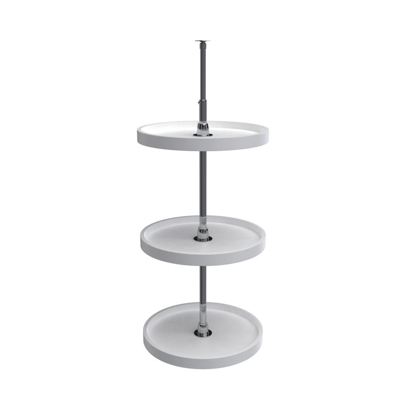 Armoires murales de coin Rev-A-Shelf, H 38 po x l 20 po x P 20 po, Amande