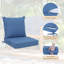 Ensemble de 2 coussins de siège profond d'extérieur (coussin seulement)-640466069
