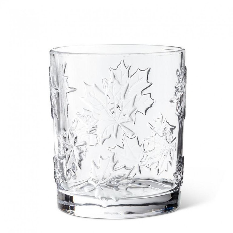 Maple Leaf Tumbler Glass