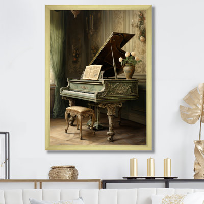 Piano Renaissance Resson I sur impression sur toile