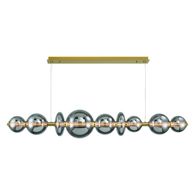 Atomo Dimmable LED Linear Chandelier