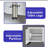 Bhhatu 70" TV Stand with Electric Fireplace Included, All White-98876977-99357220