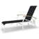 Askar Outdoor Rust-Resistant Metal Chaise Lounge