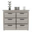 Commode double 6 tiroirs l 47,24 po-766581186