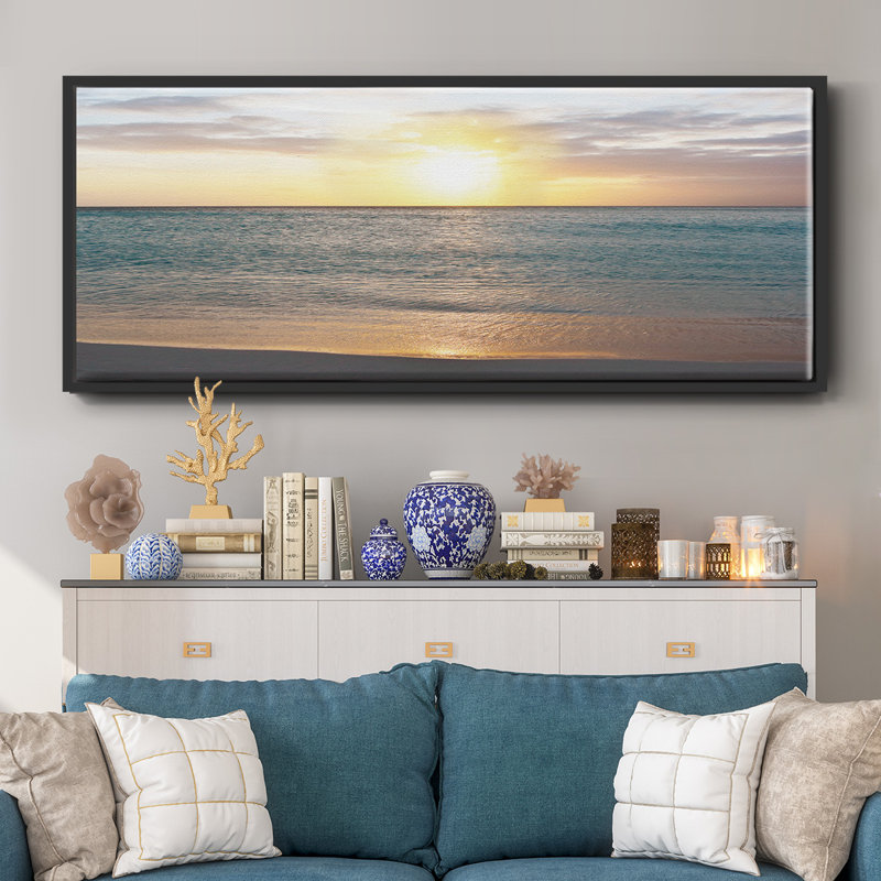 Sunset Reflection - toile encadrée