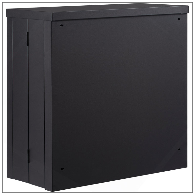 Armoire murale pliable, armoire de garage en métal, petite armoire murale 26 po, capacité de chargement de 240 lb, tablette réglable