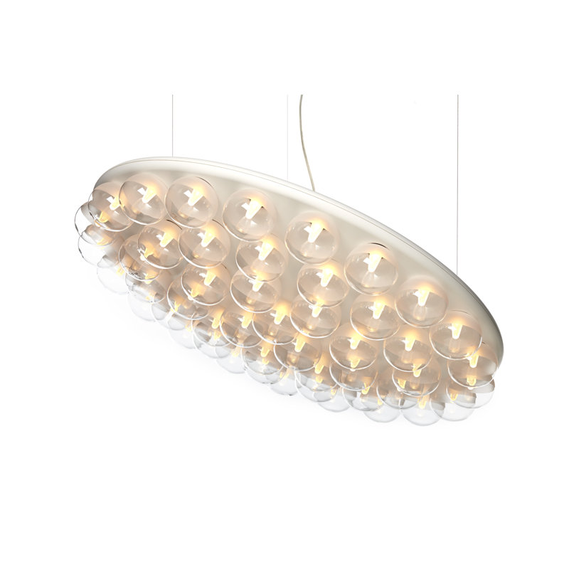 Prop Light LED Chandelier, Round Single, 2700K (Soft White)