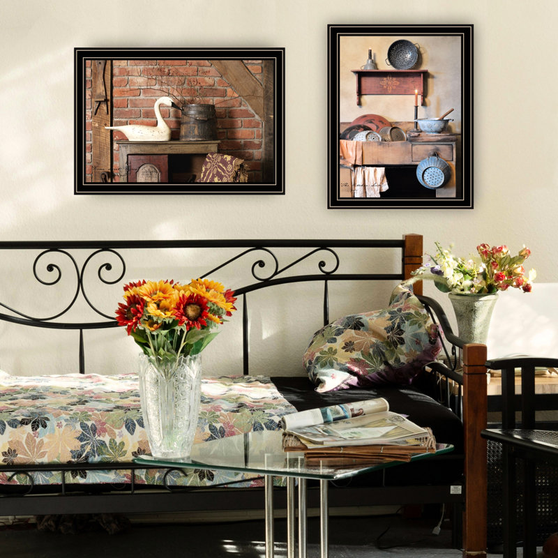 Home Art - Sweet 2, multicolore, 18 po x 20 po, mur d'aspect toile 5 lb
