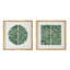 Ensemble de 2 boîtes murales en pierre - apporte un aspect distinctif 23,5 po x 40% ps, 5% velours, 2 ajouts de caractère décoratif 23,6 po x 23,6 po x 1,2 po