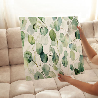 «Botanical Eucalyptus I Cottage», reproduction d'art non encadrée