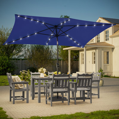 Parasol de marché inclinable 108 po Rydder