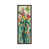 Toile encadrée de bois rustique foncé
