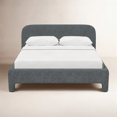 Emmie Platform Bed In Solaz Denim