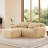 80.3" L-Shaped 2-Seater Sofa with Ottoman-1815100771
