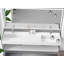 Lavabo de salle de bain mural à surface flottante avec drain dissimulé 72 po Juniper - Blanc-1158740705-1158740719
