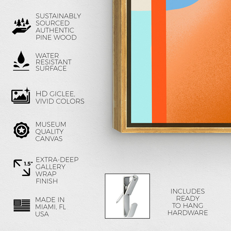 Abstract Shaped Lady III Print, Gold Framed, 45" H x 30" W