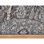Tapis oriental brun en laine et en soie noué à la main 10 pi x 10 pi CBC7C31D4D184EE7A485BD5670586A3F