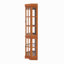Vitrine de coin avec 5 tablettes et système d'éclairage (ampoule E26 non incluse)-1605103967