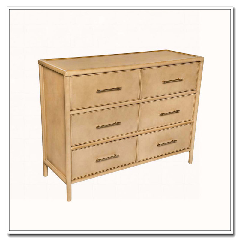 6-Drawer Chest,Storage Cabinet, Stylish Style, Suitable For Living Room And Dining Room Entrance, Large Size, 6 Drawers